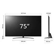 LG NanoCell | TV 75'' Serie NANO82 | 4K, Smart TV, HDR10 Pro, Filmmaker Mode, 75NANO826QB