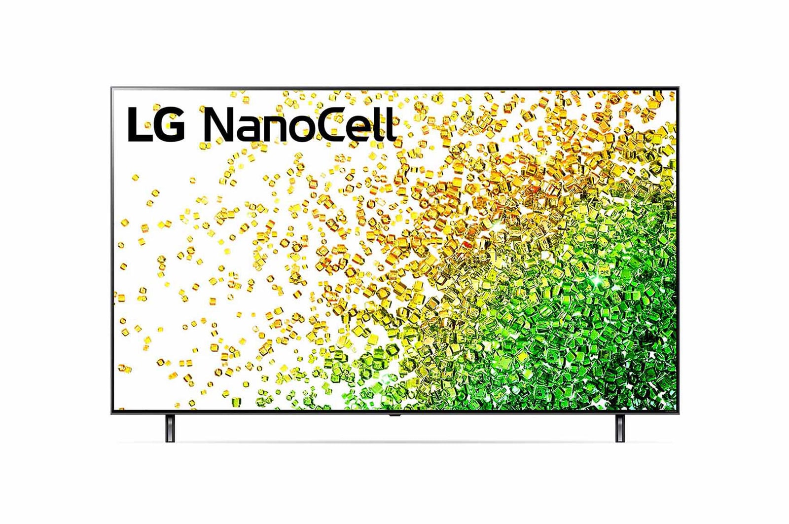 Vista frontale del TV LG NanoCell