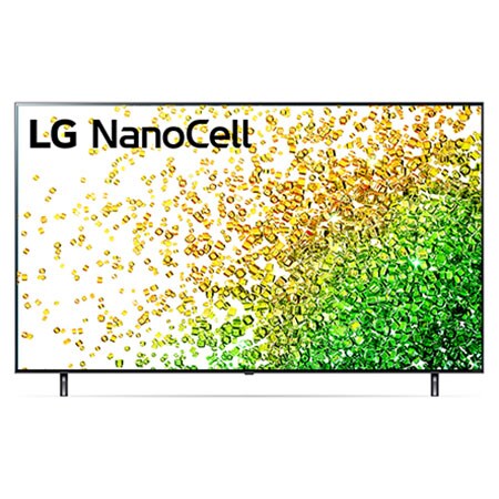 Vista frontale del TV LG NanoCell