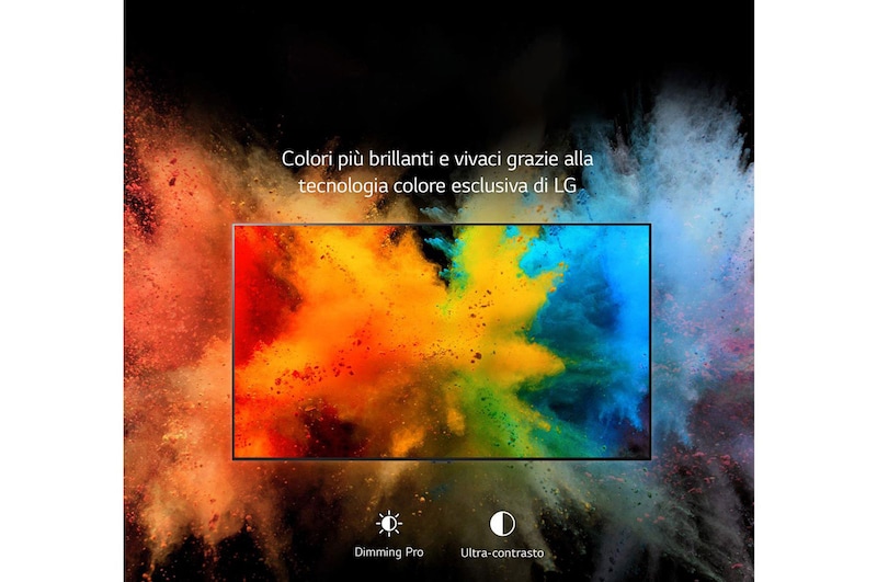 LG QNED | TV 75'' Serie QNED82 | QNED 4K, Smart TV, HDR10 Pro, HDMI 2.1 VRR, 75QNED826QB