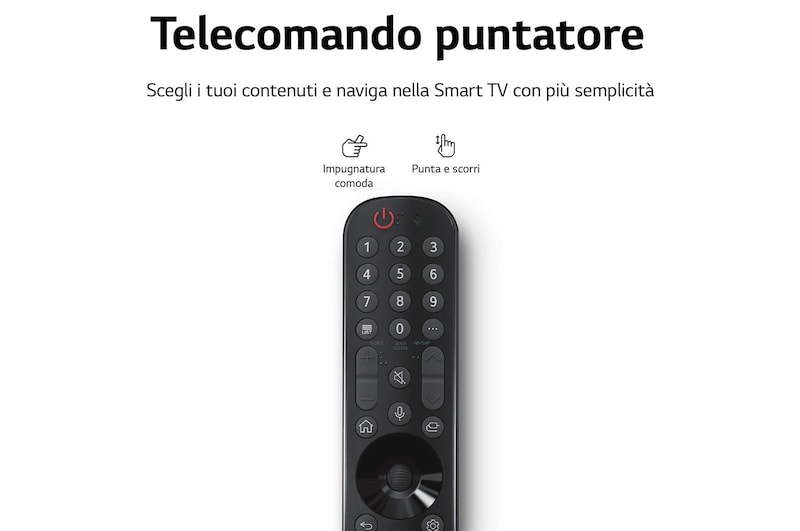 LG QNED MiniLed | TV 75'' Serie QNED87 | QNED 4K, Smart TV, Dolby Vision IQ e Atmos, 75QNED876QB