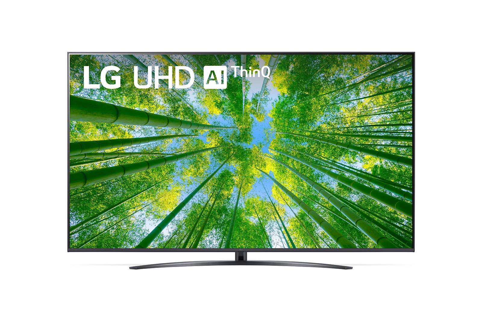 Front View Of TV con Filmmaker Mode LG 75UQ81006LB 