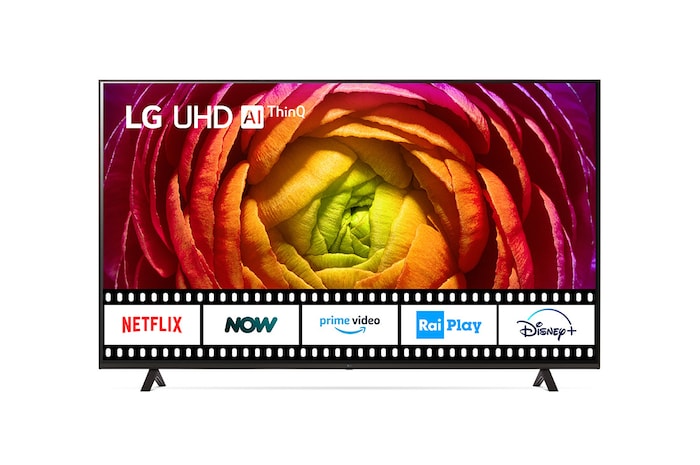 LG TV UHD | Serie UR76 75'' | 4K, α5 Gen6, HDR10, 20W, 3 HDMI, Game Optimizer, Wi-Fi 5, Smart TV WebOS 23, 75UR76006LL