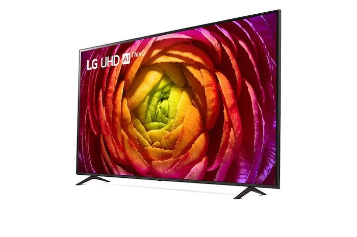 LG TV UHD | Serie UR76 75'' | 4K, α5 Gen6, HDR10, 20W, 3 HDMI, Game Optimizer, Wi-Fi 5, Smart TV WebOS 23, 75UR76006LL