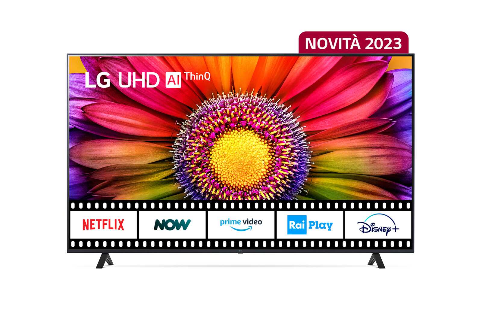 TV UHD | 4K, 75\'\' TV | LG HDMI, IT Smart - | Optimizer, Game 5, 3 Wi-Fi α5 Gen6, WebOS 23 UR80 75UR80006LJ 20W, Serie HDR10