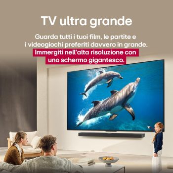 Vista del TV dall'alto