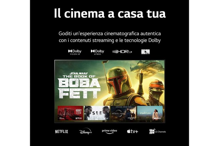 LG QNED MiniLed | TV 86'' Serie QNED86 | QNED 4K, Smart TV, Dolby Vision IQ e Atmos, 86QNED866QA