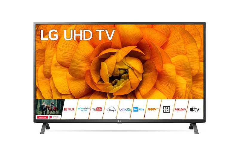 LG UHD TV 86" Serie 8500 - LED 4K IPS Display Processore α7 3 Gen AI ThinQ, 86UN85006LA
