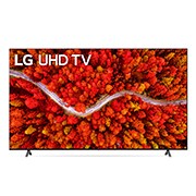 Vista frontale di LG UHD TV 86&#39;&#39; Serie UP80006 - LED 4K Smart TV webOS 6.0 α7 Gen 4 Intelligent Processor 4K 86UP80006LA