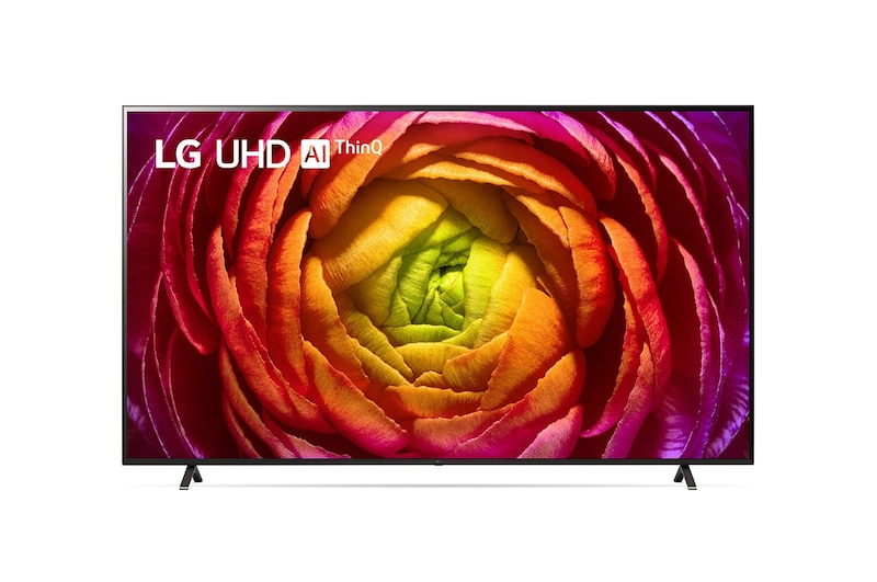 LG TV UHD | Serie UR76 86'' | 4K, α5 Gen6, HDR10, 20W, 3 HDMI, Game Optimizer, Wi-Fi 5, Smart TV WebOS 23, 86UR76006LC