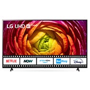 LG TV UHD | Serie UR76 86'' | 4K, α5 Gen6, HDR10, 20W, 3 HDMI, Game Optimizer, Wi-Fi 5, Smart TV WebOS 23, 86UR76006LC