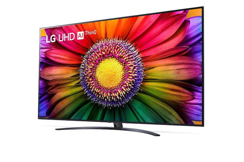 LG TV UHD | Serie UR81 86'' | 4K, α7 Gen6, HDR10, 20W, 4 HDMI, Game Optimizer, Wi-Fi 5, Smart TV WebOS 23, 86UR81006LA