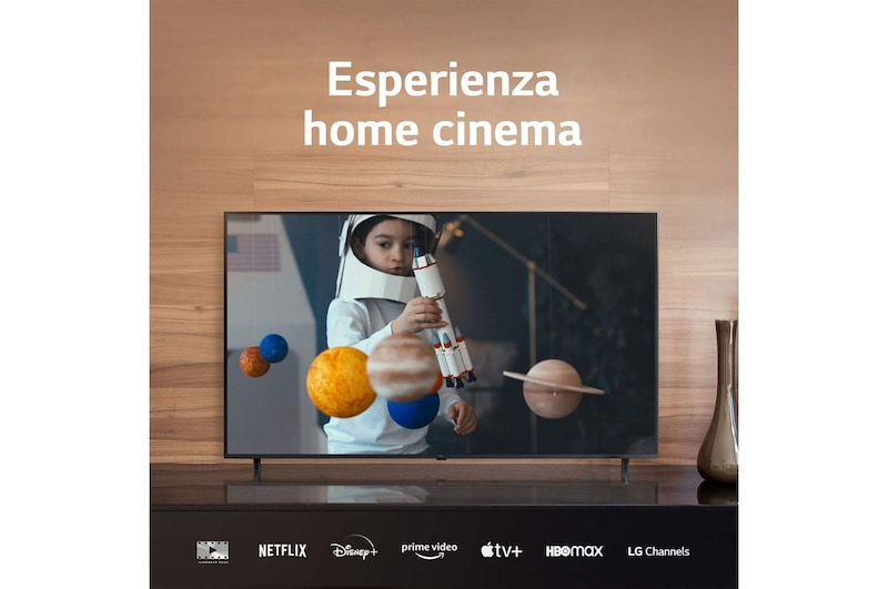 LG TV UHD | Serie UR81 86'' | 4K, α7 Gen6, HDR10, 20W, 4 HDMI, Game Optimizer, Wi-Fi 5, Smart TV WebOS 23, 86UR81006LA