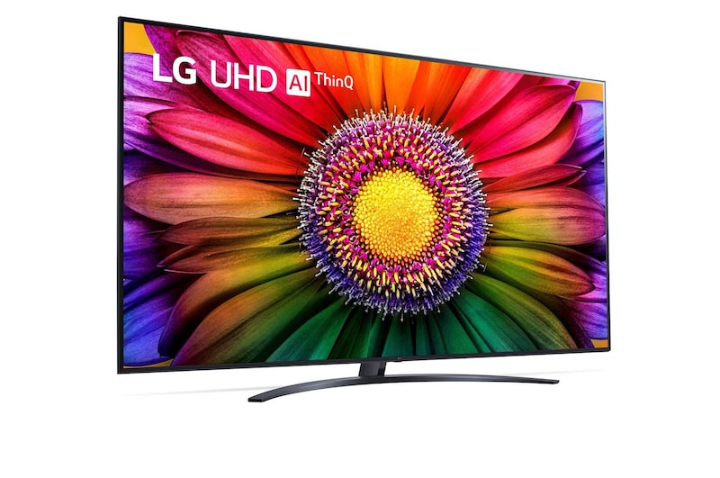LG TV UHD | Serie UR81 86'' | 4K, α7 Gen6, HDR10, 20W, 4 HDMI, Game Optimizer, Wi-Fi 5, Smart TV WebOS 23, 86UR81006LA