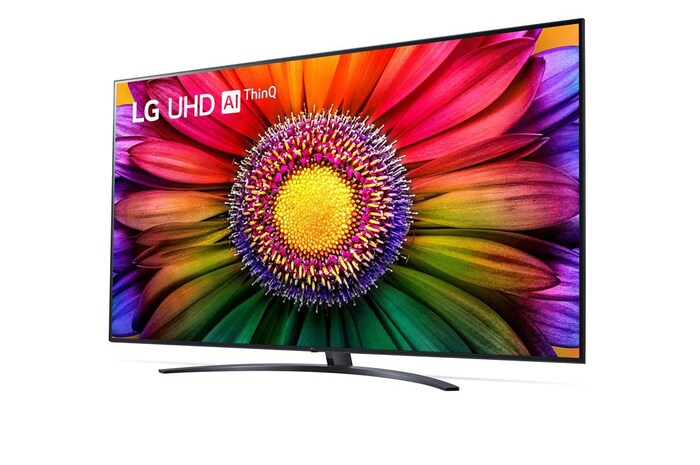 LG TV UHD | Serie UR81 86'' | 4K, α7 Gen6, HDR10, 20W, 4 HDMI, Game Optimizer, Wi-Fi 5, Smart TV WebOS 23, 86UR81006LA