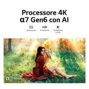 LG TV UHD | Serie UR81 86'' | 4K, α7 Gen6, HDR10, 20W, 4 HDMI, Game Optimizer, Wi-Fi 5, Smart TV WebOS 23, 86UR81006LA
