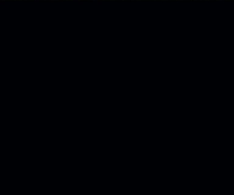Immagine di un cane bianco su sfondo nero su uno schermo LG OLED evo mostra chiaramente i singoli ciuffi di pelo