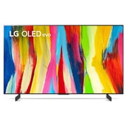 LG OLED evo | TV 42'' Serie C24 | OLED 4K, Smart TV, Dolby Vision IQ e Atmos, OLED42C24LA