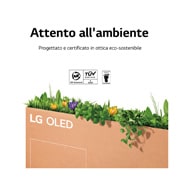 LG OLED evo | TV 42'' Serie C24 | OLED 4K, Smart TV, Dolby Vision IQ e Atmos, OLED42C24LA