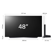 LG Televisore OLED evo da 48 pollici LG, OLED48C24LA