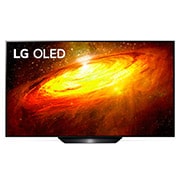 Vista frontale di LG OLED TV 55&#34; Serie BX - OLED 4K Cinema HDR Smart TV Dolby Vision e Atmos® OLED55BX6LB