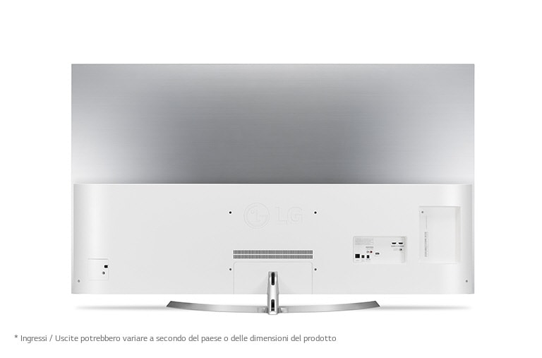 LG TV OLED 65" 4K HDR Smart TV Dolby Vision Cornice metallica, OLED65B7V