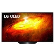 Vista frontale di LG OLED TV 65&#34; Serie BX - OLED 4K Cinema HDR Smart TV Dolby Vision e Atmos® OLED65BX6LB