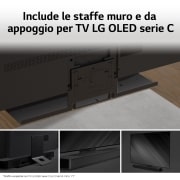 LG OFFERTA TV + Soundbar: TV OLED evo Serie C34 65” + Soundbar SC9S 400W 3.1.3 canali, OLED65C34LA.SC9S