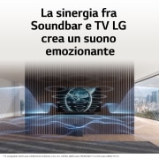 LG TV OLED evo Serie C34 55” + Soundbar SC9S 400W 3.1.3 canali, OLED55C34LA.SC9S