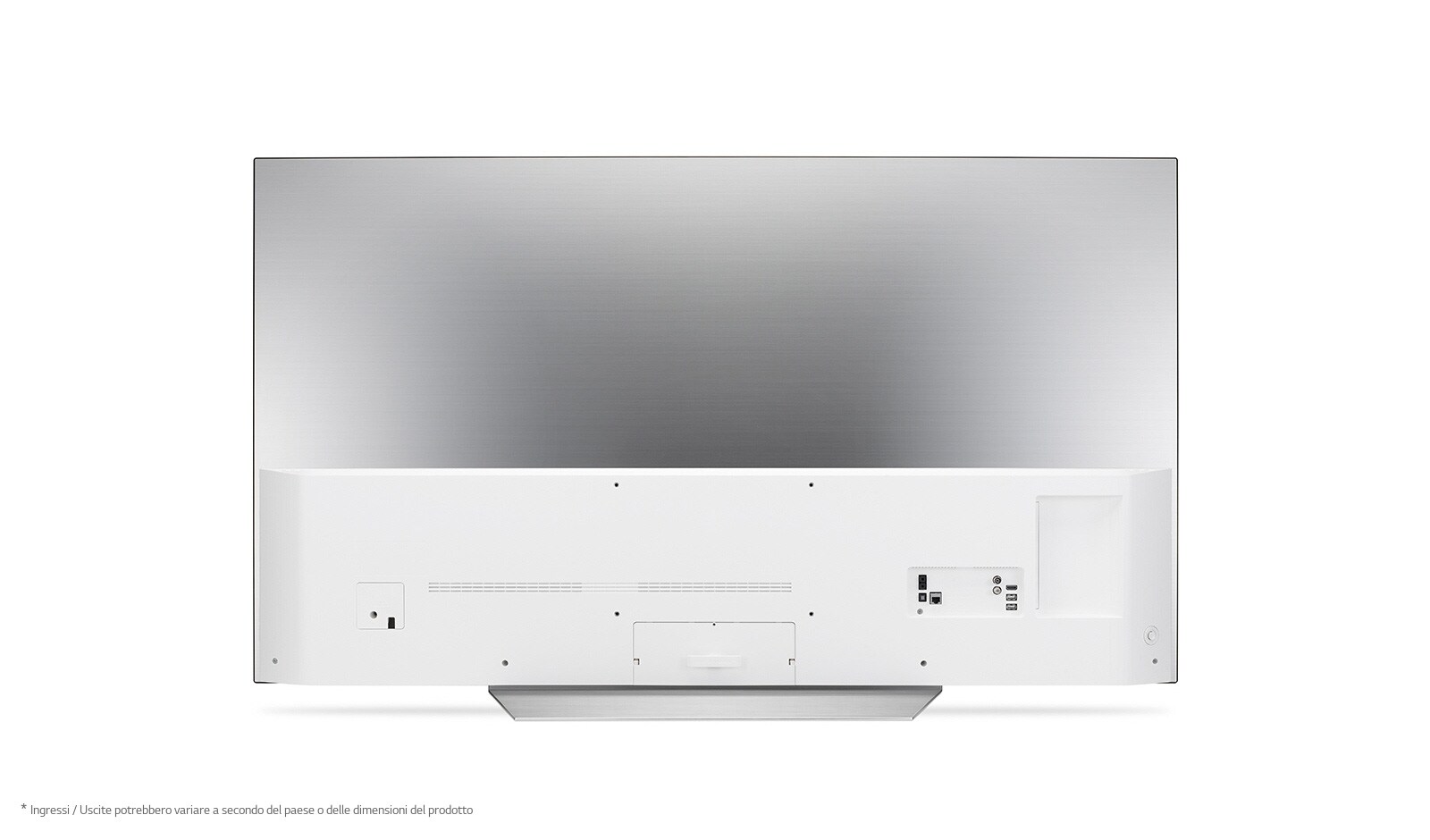 LG TV OLED 65" 4K HDR Smart TV Dolby Vision Cornice metallica, OLED65C7V
