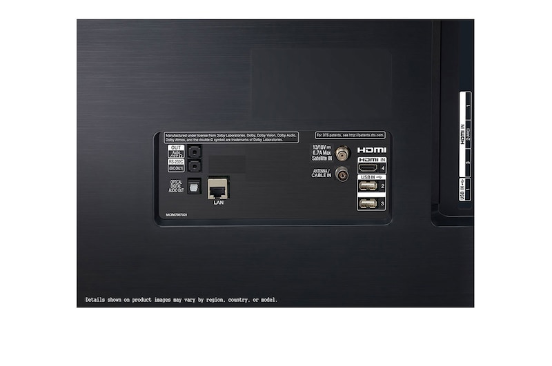 LG TV OLED AI 4K Cinema HDR 65" Smart TV Dolby Vision™ Dolby Atmos® Google Assistant e Alexa, OLED65C9MLB