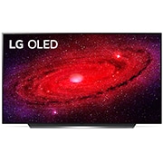 Vista frontale di LG OLED TV 65&#34; Serie CX - OLED 4K True Cinema Experience NVIDIA G-Sync™ OLED65CX6LA