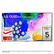 LG TV OLED Gallery Edition 4K 65 pollici, OLED65G26LA