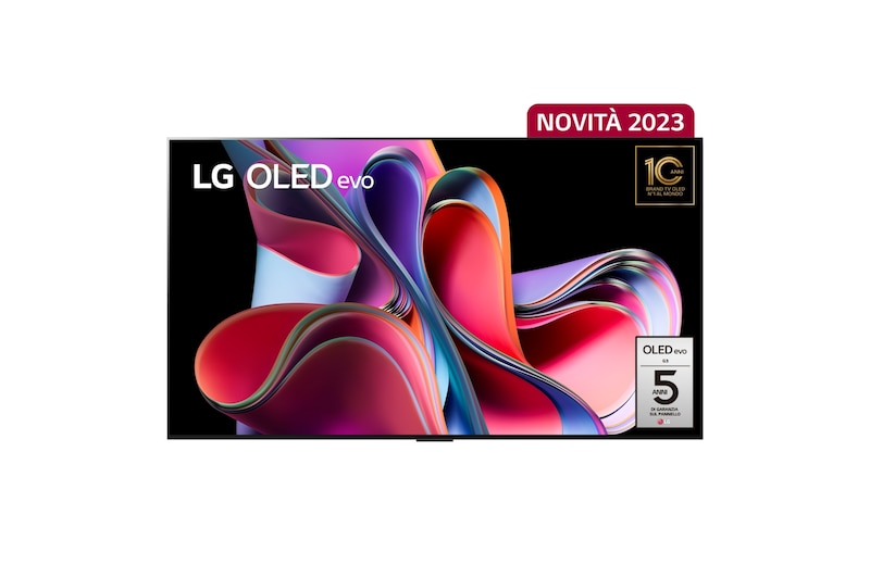 LG TV OLED evo | Serie G3 65'' con base d'appoggio inclusa, OLED65G36LA.STAND