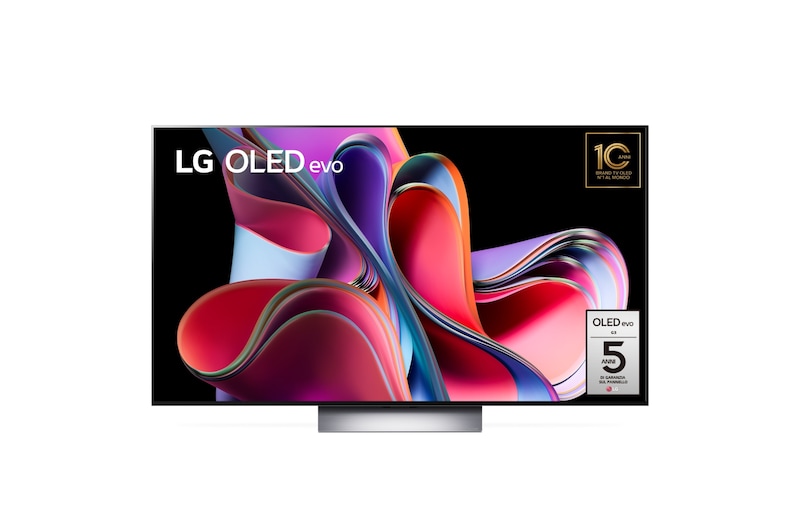 LG TV OLED evo | Serie G3 65'' con base d'appoggio inclusa, OLED65G36LA.STAND