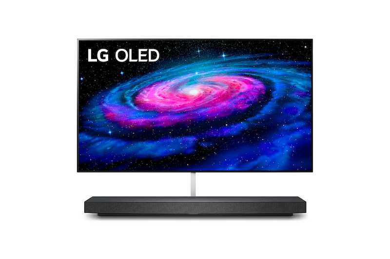 LG OLED TV  Serie WX - OLED 4K Wallpaper Design Dolby Vision IQ e Dolby Atmos, OLED65WX9LA