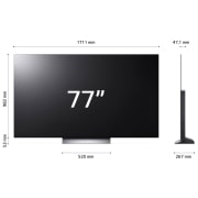 LG TV OLED evo Serie C34 77” + Soundbar SC9S 400W 3.1.3 canali, OLED77C34.SC9S