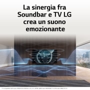 LG TV OLED evo Serie C34 77” + Soundbar SC9S 400W 3.1.3 canali, OLED77C34.SC9S