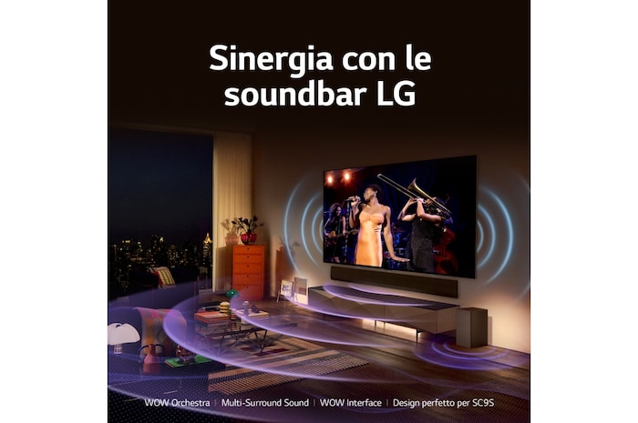 LG TV OLED evo | Serie C3 77'' | 4K, α9 Gen6, Dolby Vision, 40W, 4 HDMI con VRR, G-Sync, Wi-Fi 5, Smart TV WebOS 23, OLED77C34LA