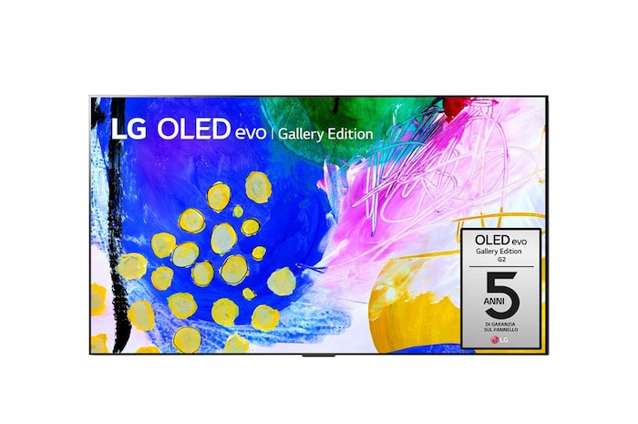 LG TV OLED Gallery Edition da 77 pollici, OLED77G26LA