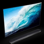 LG SIGNATURE TV OLED 77" 4K HDR Smart TV Dolby Vision™ Design Picture On Wall, 77W7V