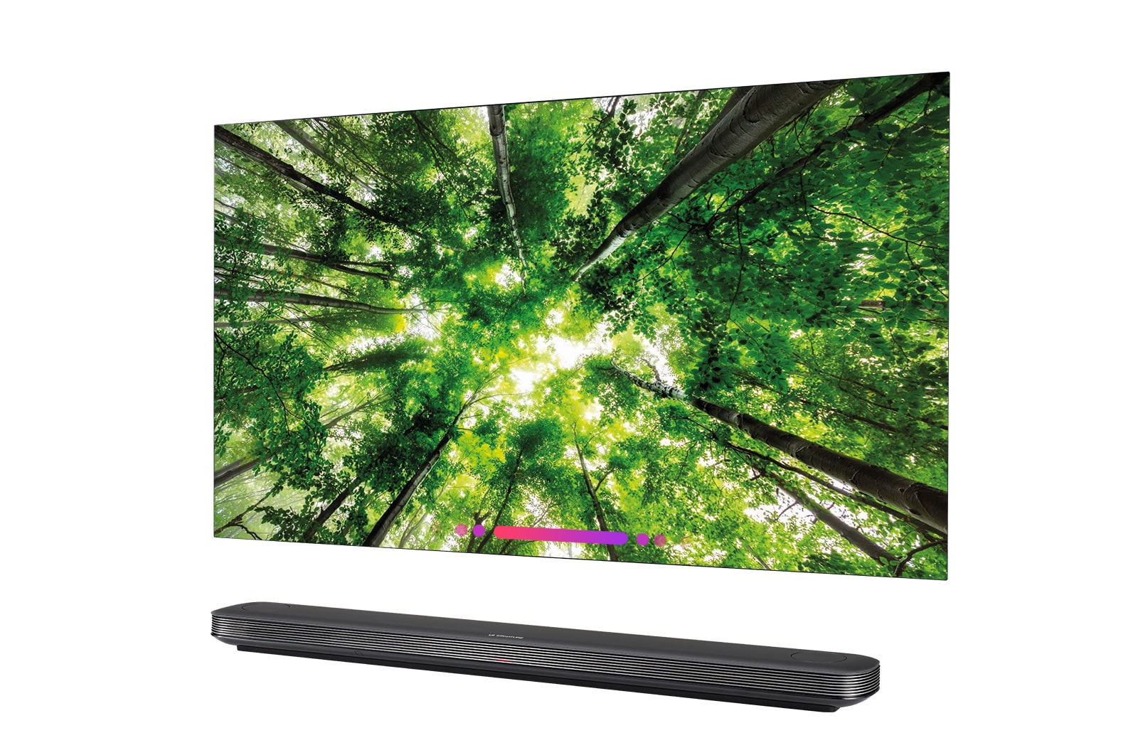 LG SIGNATURE TV OLED 77" Smart TV 4K Cinema HDR Dolby Atmos, OLED77W8PLA