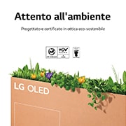 LG OLED evo Gallery Edition | TV 97'' Serie G2 | OLED 4K, Smart TV, Dolby Vision IQ e Atmos, OLED97G29LA