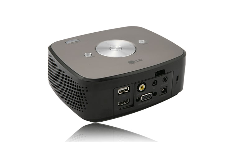 LG HX300G LED Proiettore, 300 ANSI lumens, HDMI e lettura diretta dei DivX, HX300G