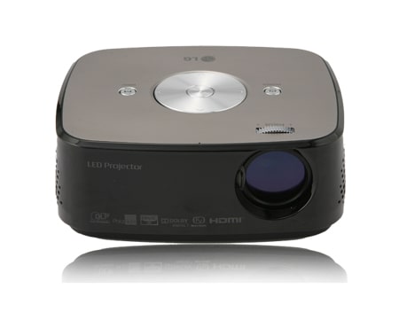 LG HX300G LED Proiettore, 300 ANSI lumens, HDMI e lettura diretta dei DivX, HX300G