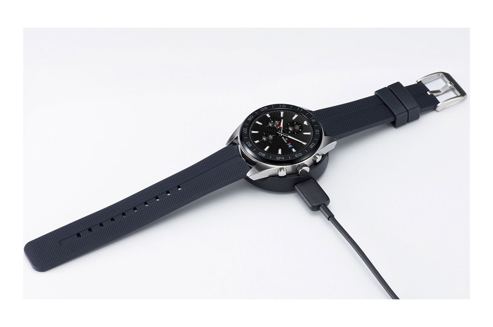 LG Watch W7 Smartwatch con Lancette meccaniche Wear OS by Google Display 1.2", LMW315