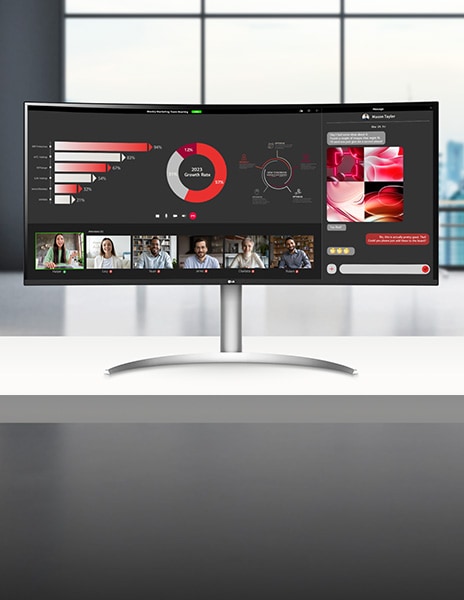 Vedi di più, fai di più con il Monitor UltraWide™ LG.