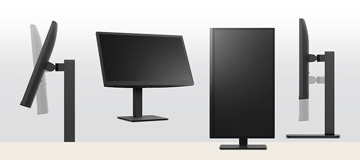 Il design ergonomico offre funzionalità per la regolazione di inclinazione, rotazione e altezza.