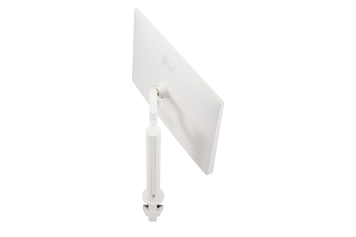 prospettiva posteriore del monitor ruotato di +70 gradi