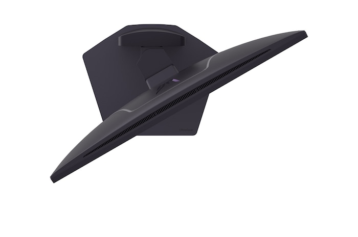 '-30 degree swivel monitor top view